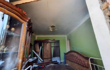 Ermənilərin növbəti mərmisi Bənövşələrdəki evi dağıtdı - FOTOLAR